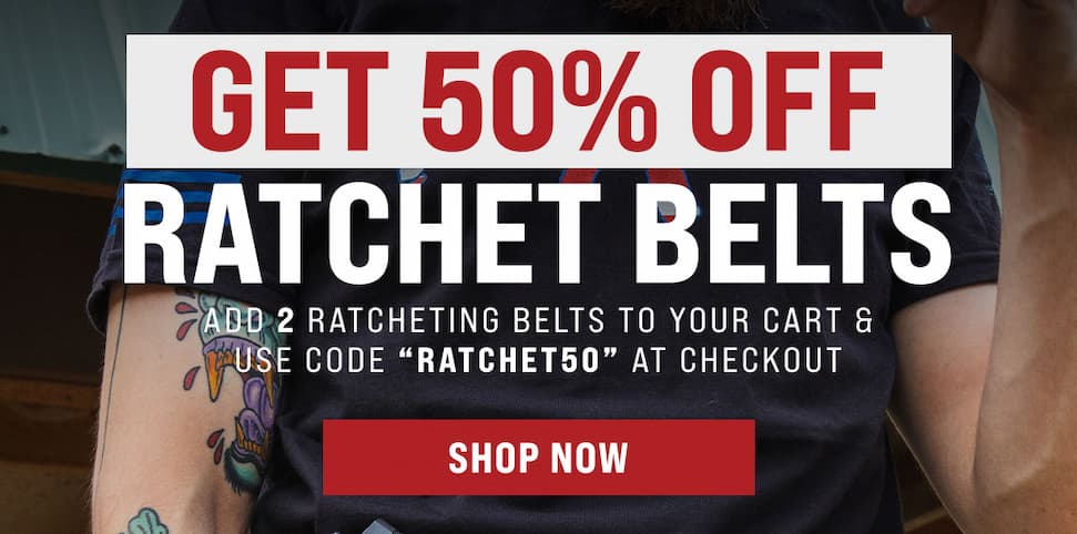 BOGO50 Ratcheting Belts