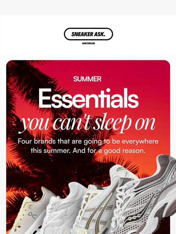 The sneakers you will see everywhere this summer