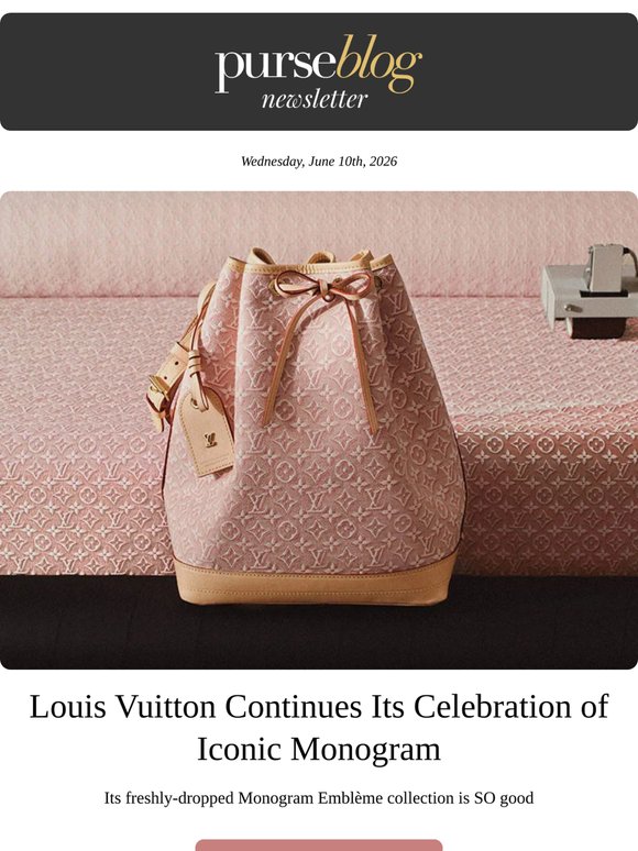 You Need to See This New LV Monogram 😍