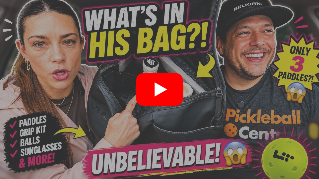 What's in Chris' Pickleball Bag—UNBELIEVABLE!