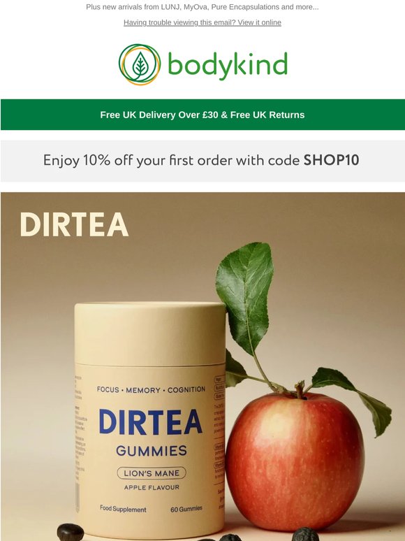 NEW IN | Introducing Dirtea: Award-winning Mushroom Supplements💜