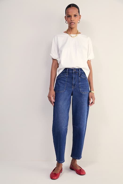 Kaya Cargo Barrel Jean