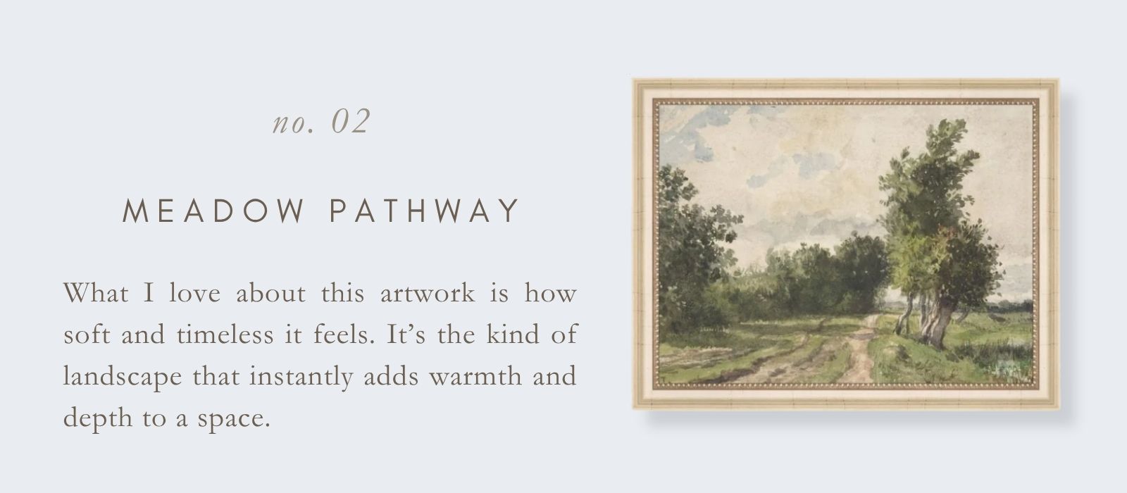 No 2. Meadow Pathway Artwork