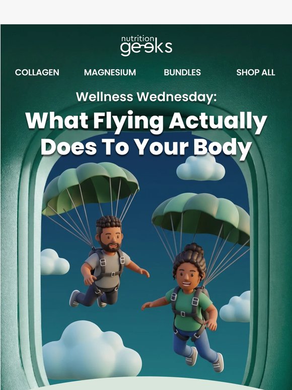 What does flying do to your body? ✈️