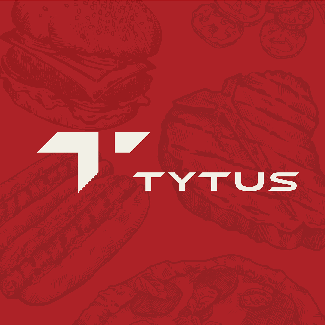 Tytus Red Graphic Block