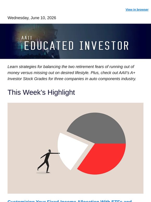 AAII Educated Investor: Mapping the Safe Zone of Retirement Withdrawal Rates