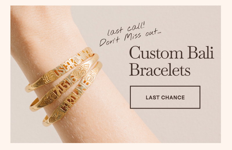 Custom Bali Bracelets