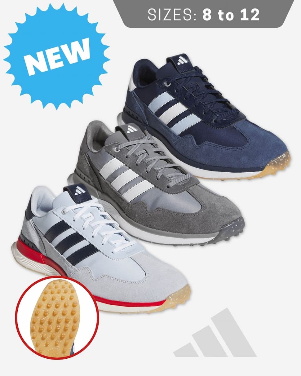 adidas Golf Mens 2026 S2G 26 Tex Spikeless Lightweight Durable Golf Shoes
