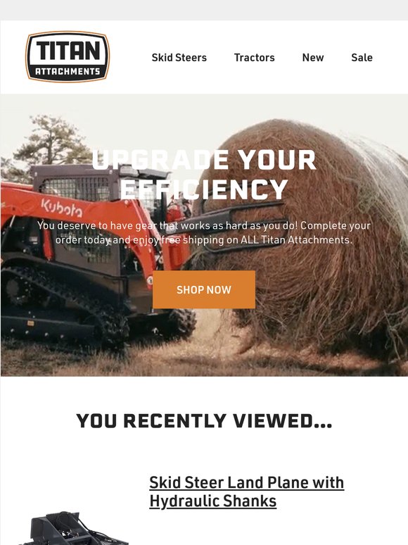 Attachments that work as hard as you do!