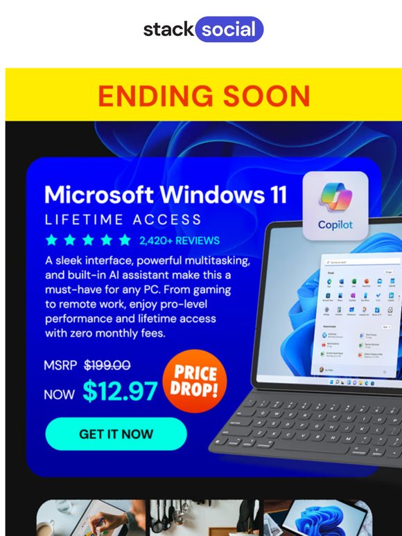 Windows 11 Pro for Less Than $15! Deal Ends Soon ⏱️