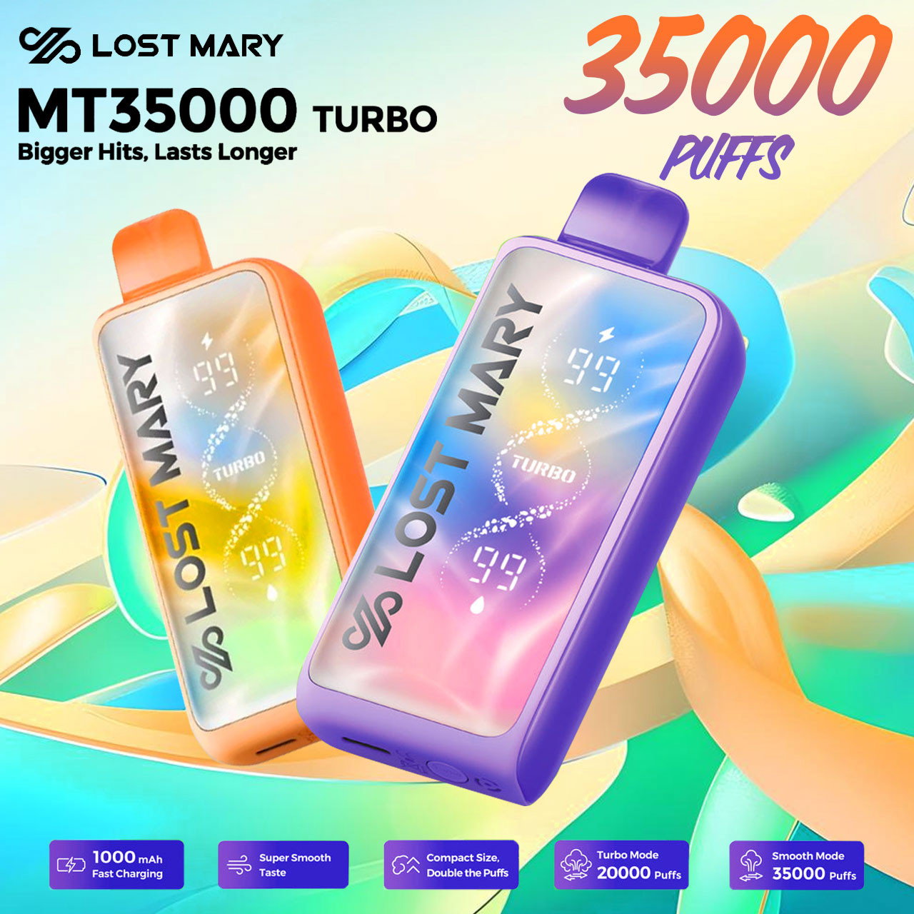 Lost Mary MT 15,000 Puff Turbo Disposable