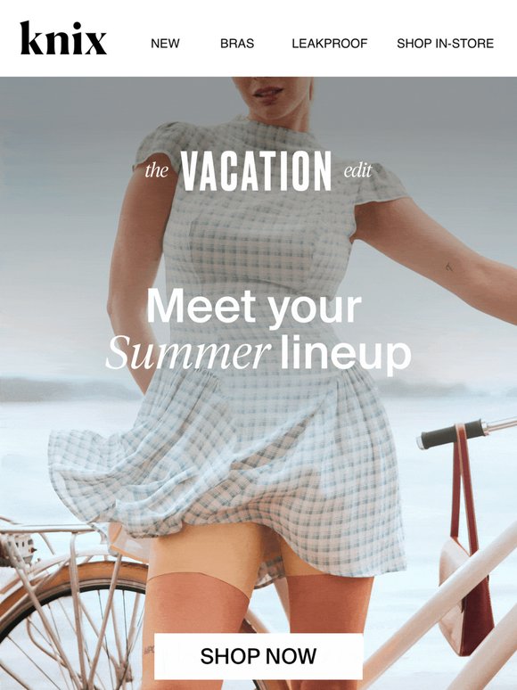 Your summer lineup! ☀️