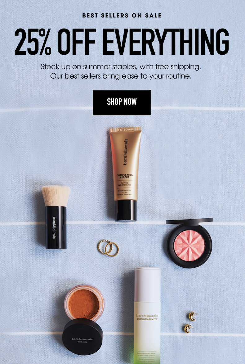 25% off everything