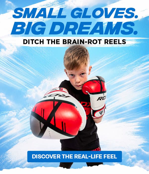 SMALL GLOVES. BIG DREAMS.Ditch The Brain-Rot Reels.     Discover the Real-Life Feel. 