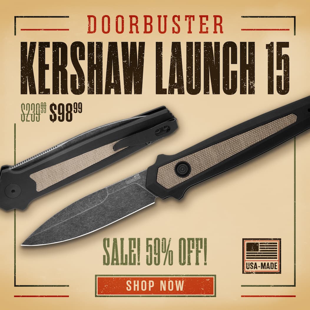 Doorbuster: Kershaw Launch 15