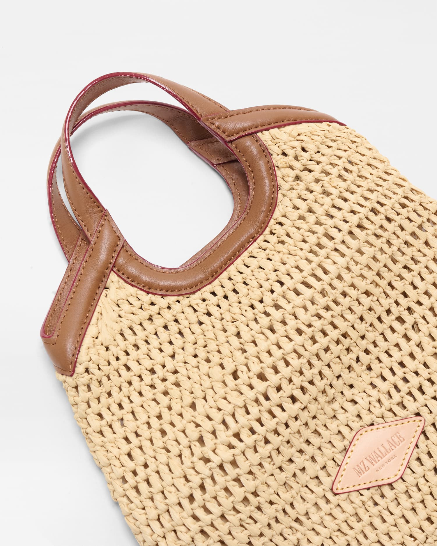 Shop the Camel Crochet Mini Georgica Tote