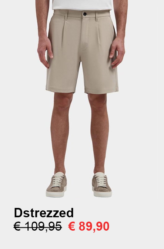 Dstrezzed-Korte-broek-Beige