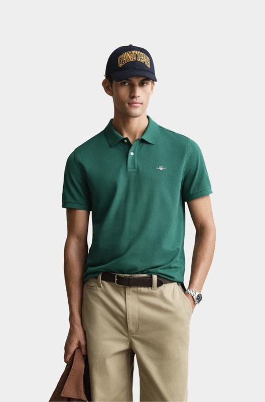 gant-polo-groen