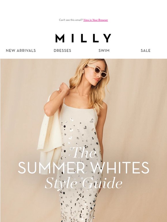 Just Added: SUMMER WHITES