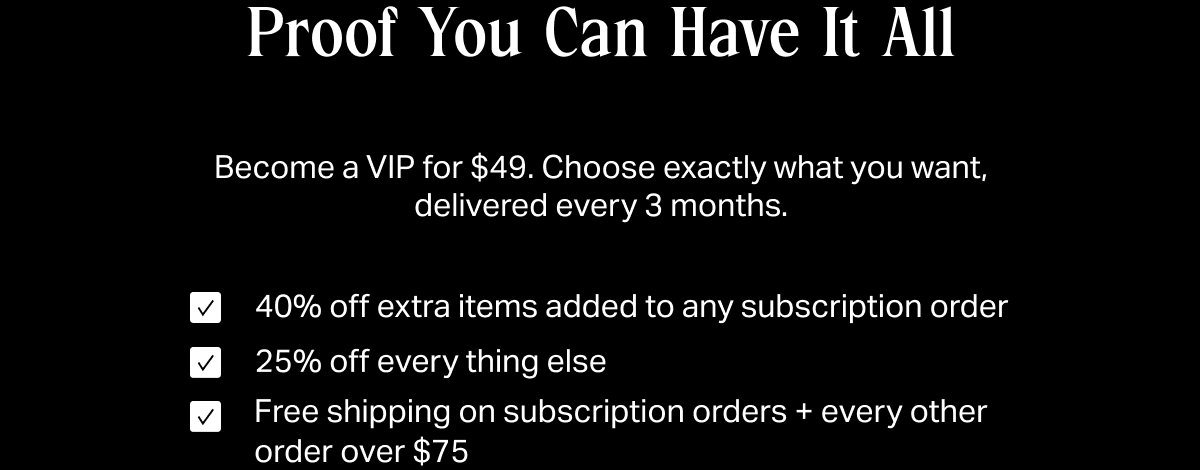 Proof You Can Have It All