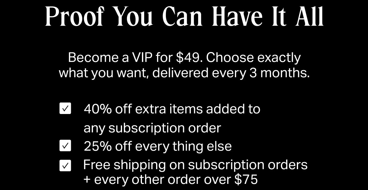 Proof You Can Have It All