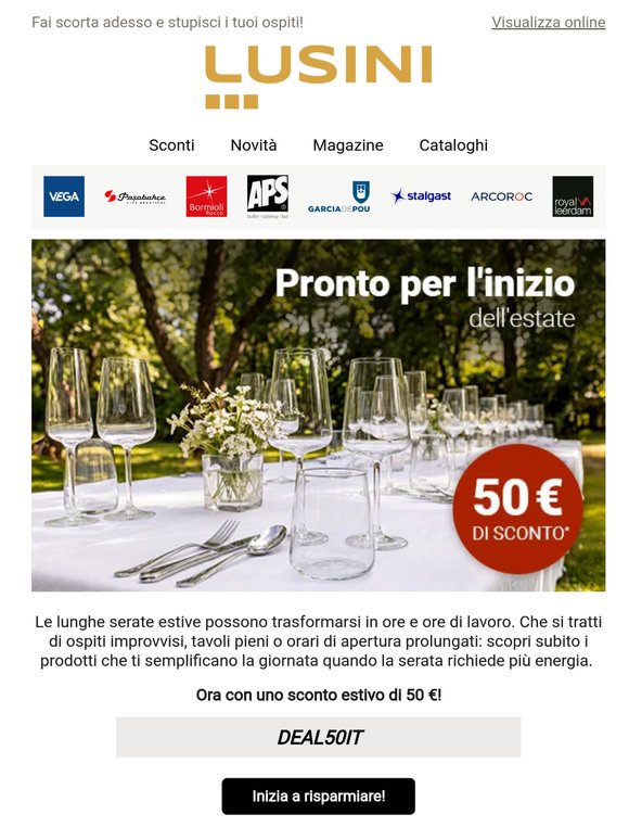 Più ospiti, più servizio, più vantaggi: 50 € di sconto per la tua attività
