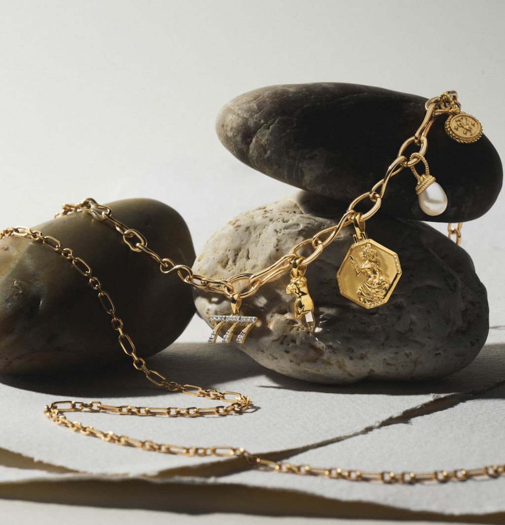 The Enchantress Statement Charm Necklace Set