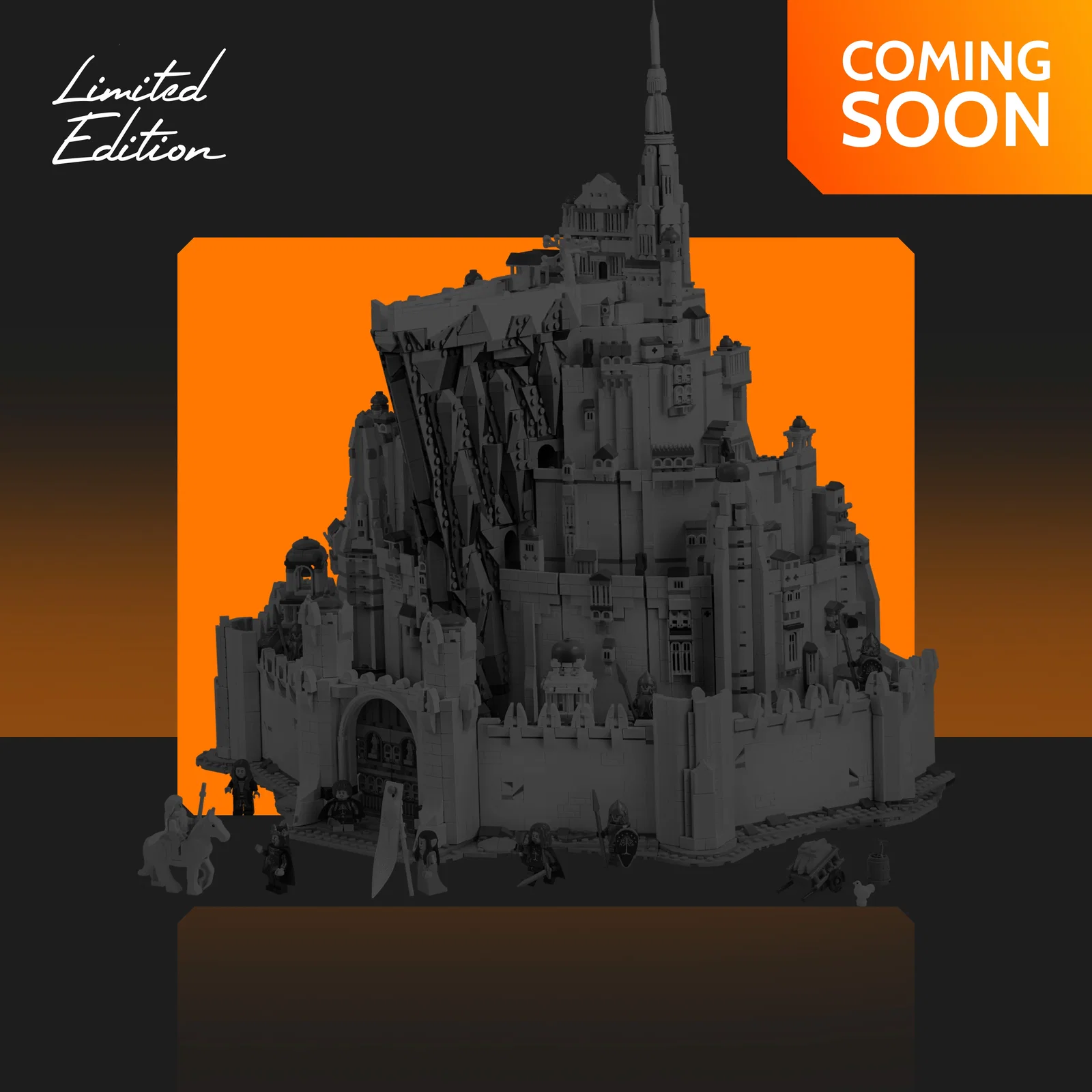 Image of Limited Edition Display Case for LEGO® The Lord of the Rings: Minas Tirith™ (11377)