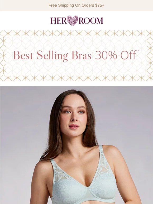 Best-Selling Bras—Now 30% Off!