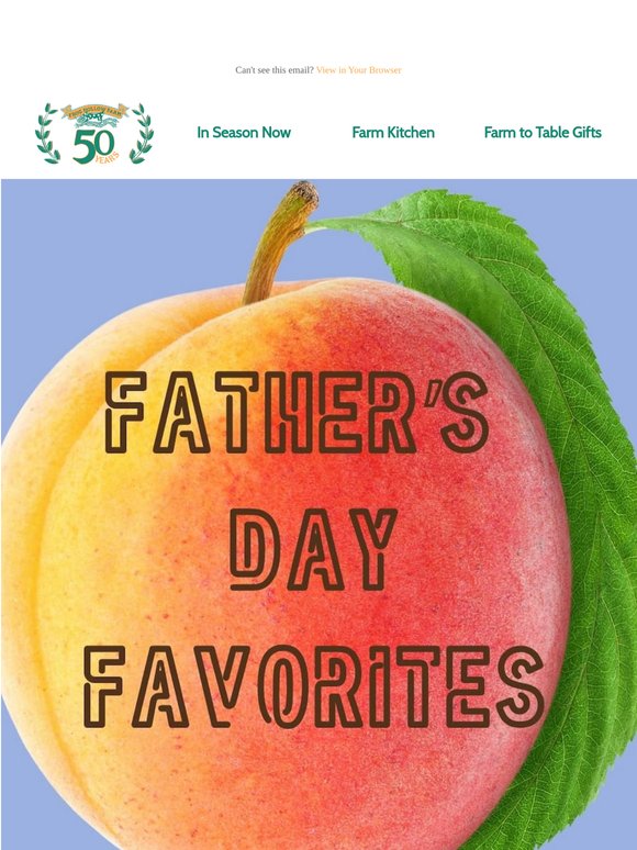 Celebrate Dad with the Flavors of the Season ❤️🍑