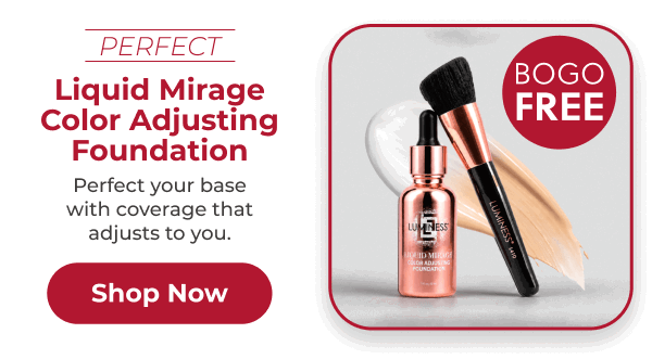 LIQUID MIRAGE COLOR ADJUSTING FOUNDATION: With SPF primer protection and skin loving ingredients