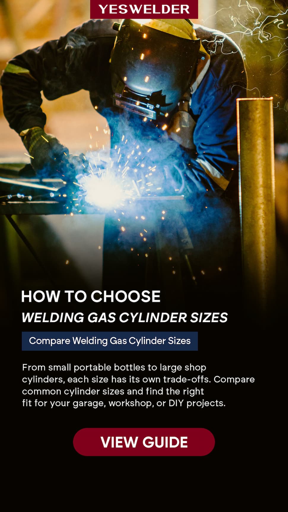 How to Choose the Right Cylinder Size for Welding 