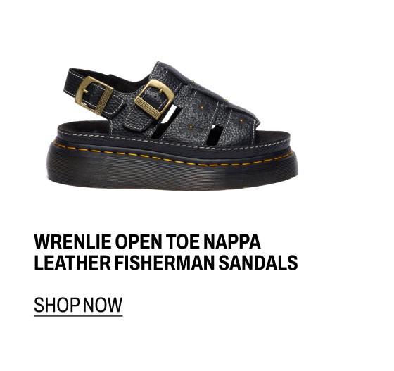 Wrenlie Open Toe Nappa Leather Fisherman Sandals