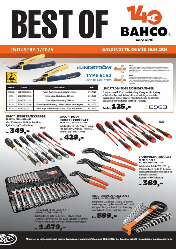 Se Bahco industri kampagne