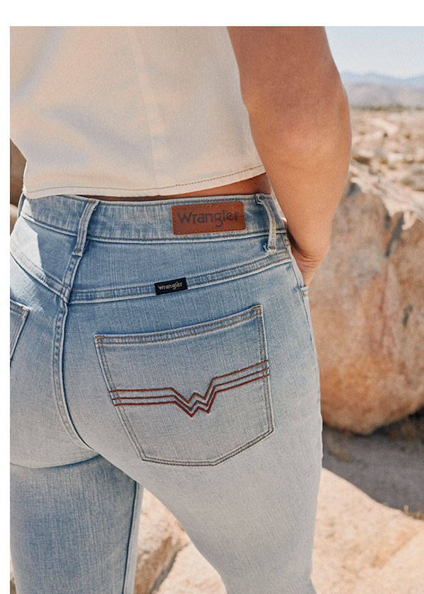 Women's Bold Boot Embroidered Jean