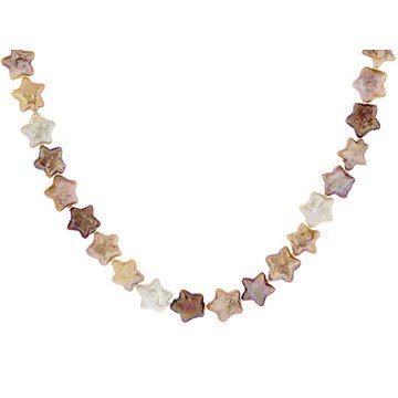 Multi-Color Cultured Freshwater Pearl Rhodium Over Sterling Silver 22 Inch Strand Necklace