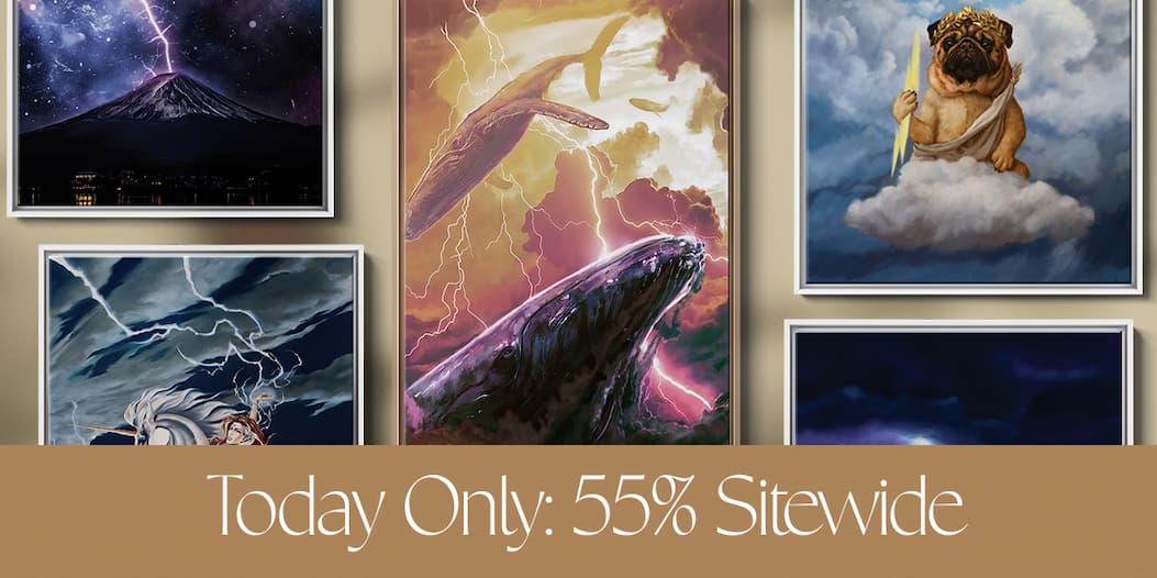55% OFF All Art! Ends Today!