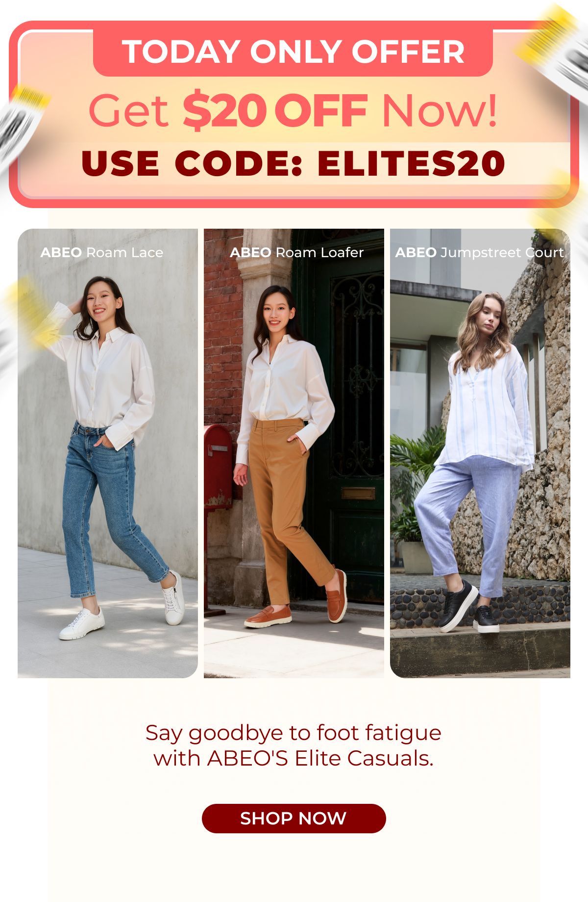 Today Only Offer: Get $20 Off Now!