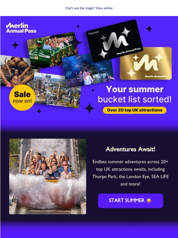 Make summer epic - for less 🌞