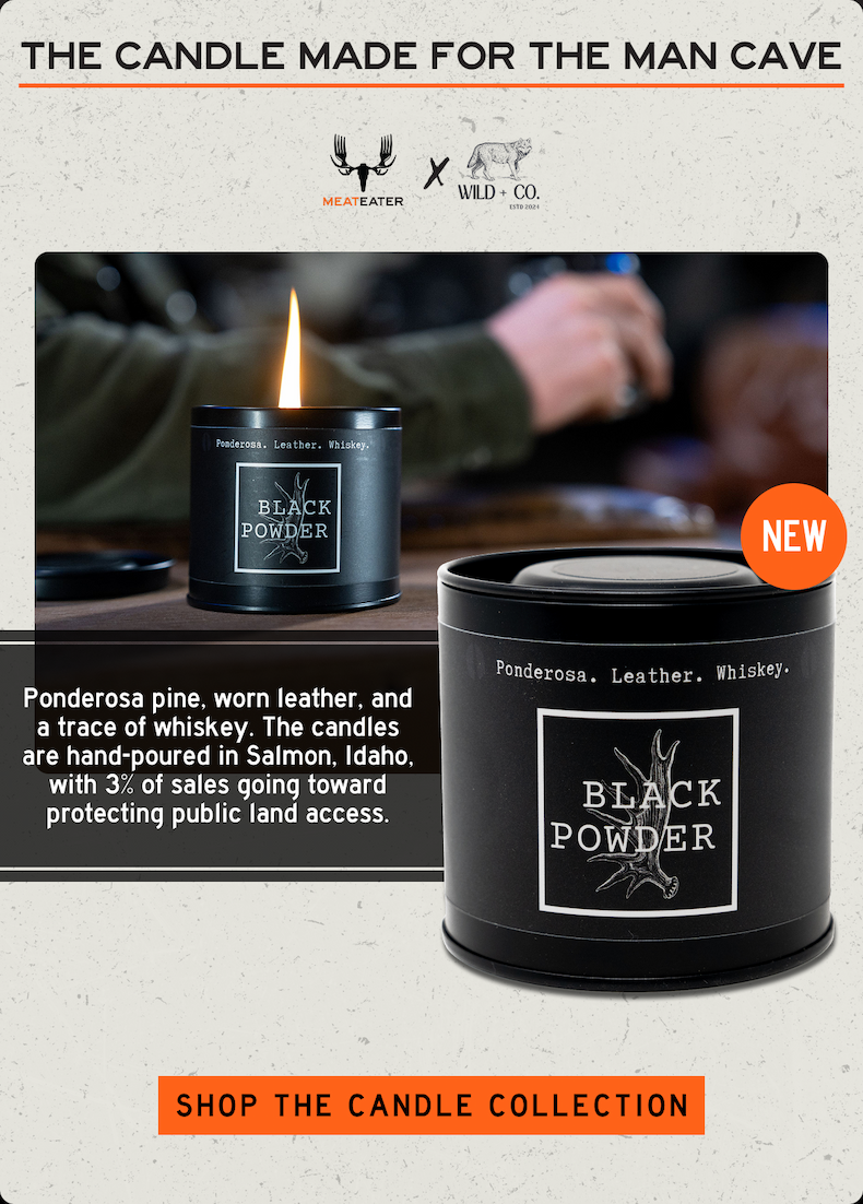 The candle for the Man Cave