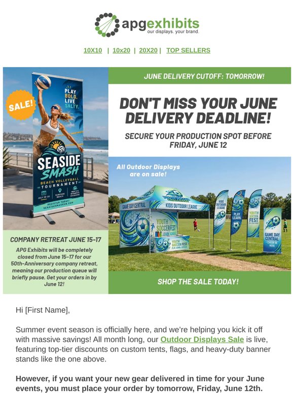 ⏳ Action Required: Your June order deadline is TOMORROW!