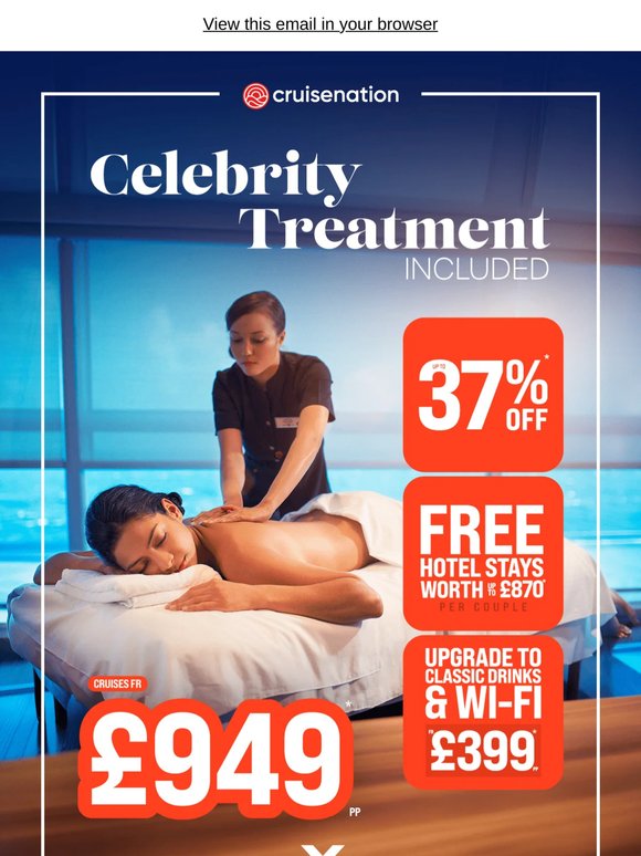 Fancy A Bit Of Celebrity Treatment? ⭐