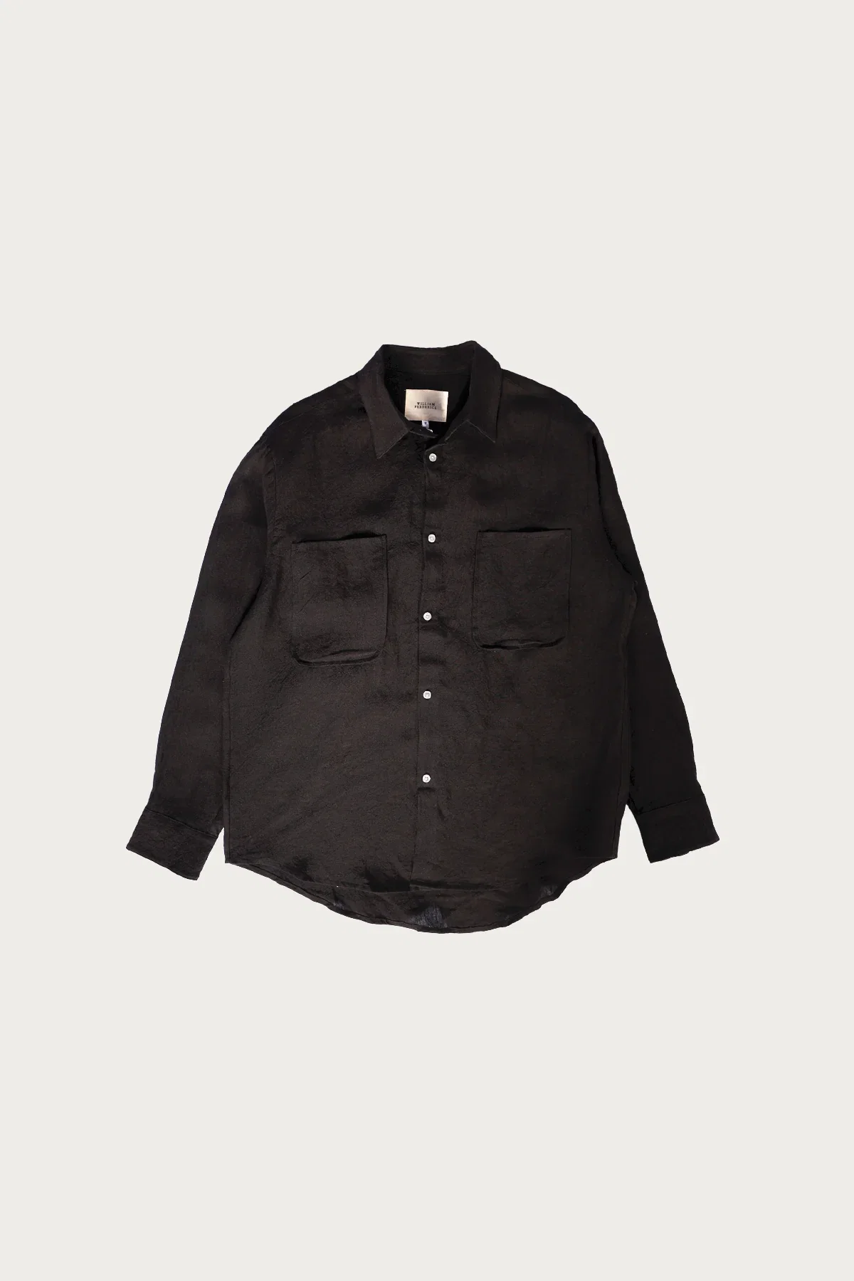 Image of Office Shirt - Black Linen