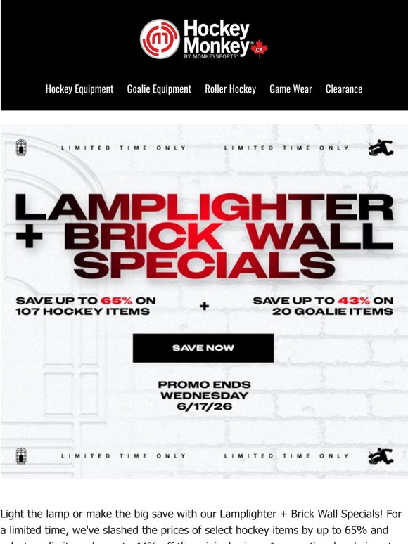 🏒🔥 Light the Lamp or Make the Save—Deals Inside!