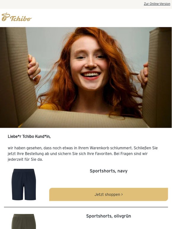 Haben Sie etwas vergessen?