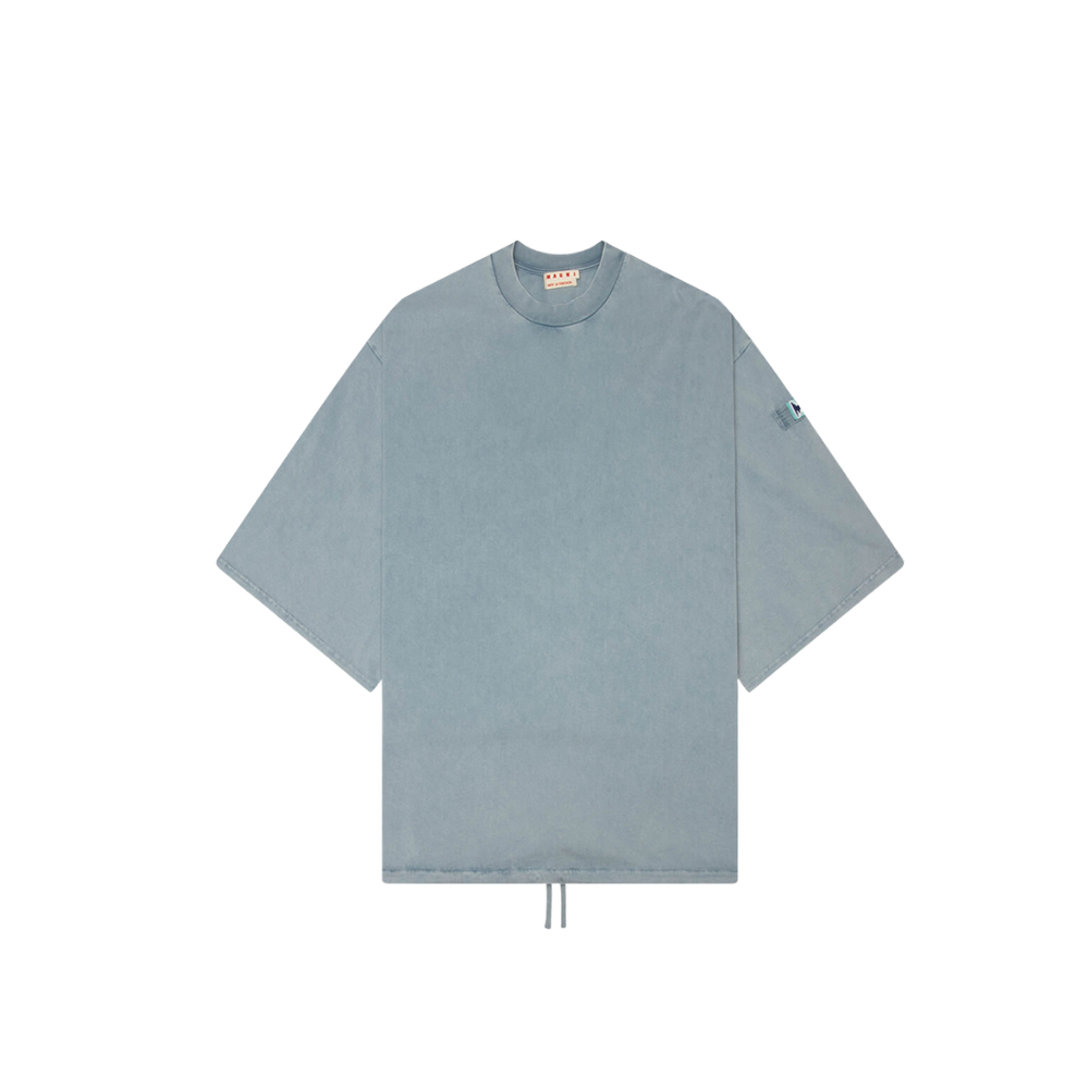Sleeve Patch Tee - Sky
