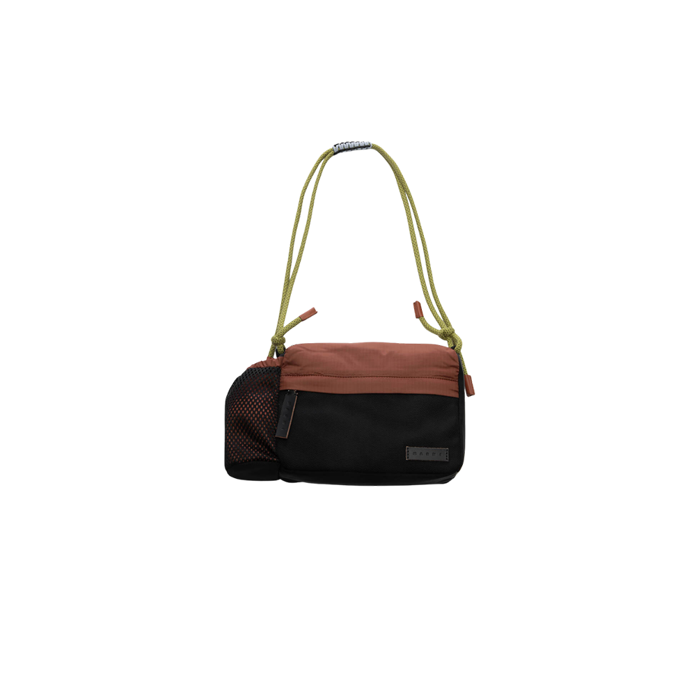 Shopping Bag - Rust/Black