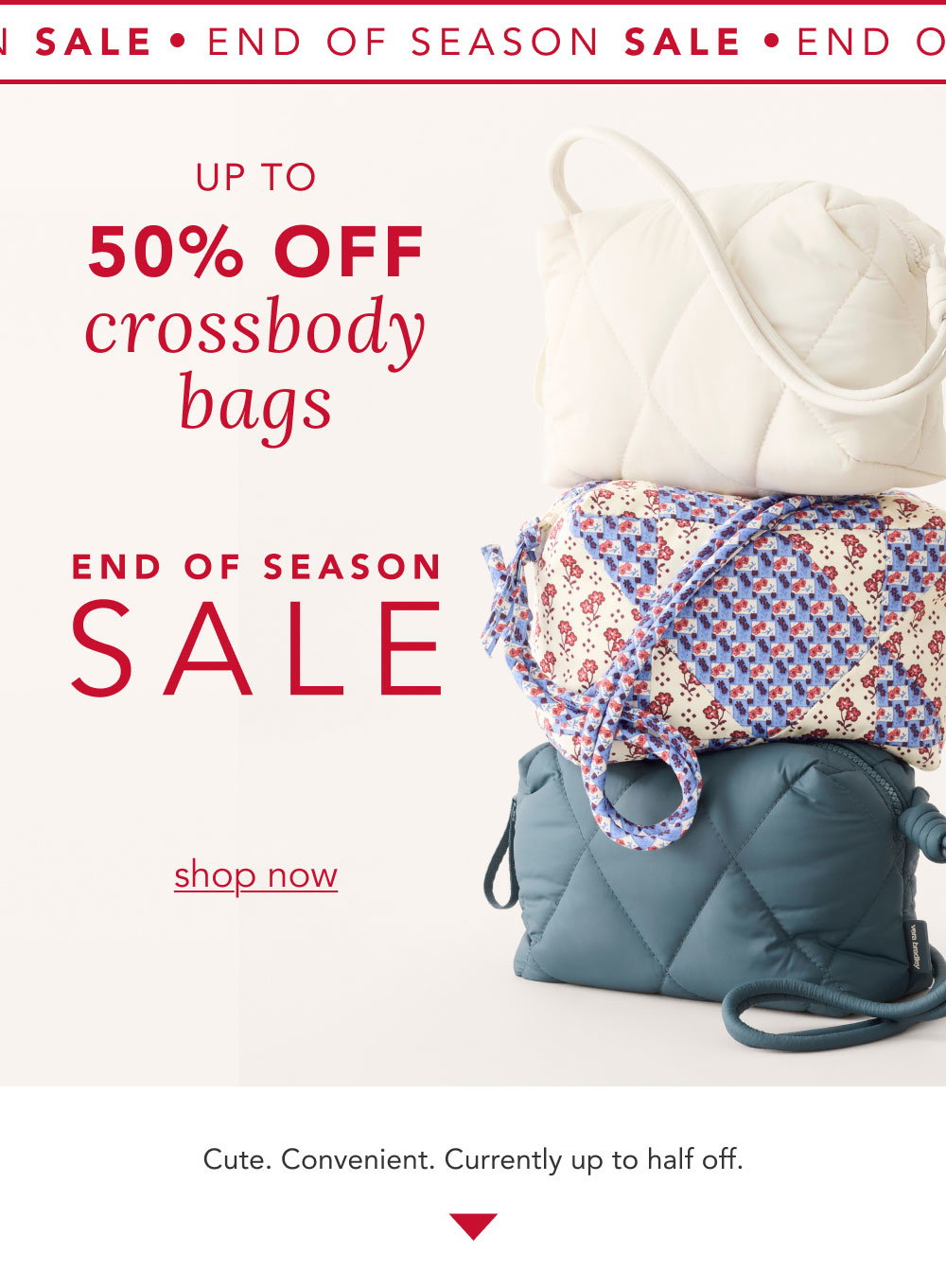 Crossbody Bags up to 50% off