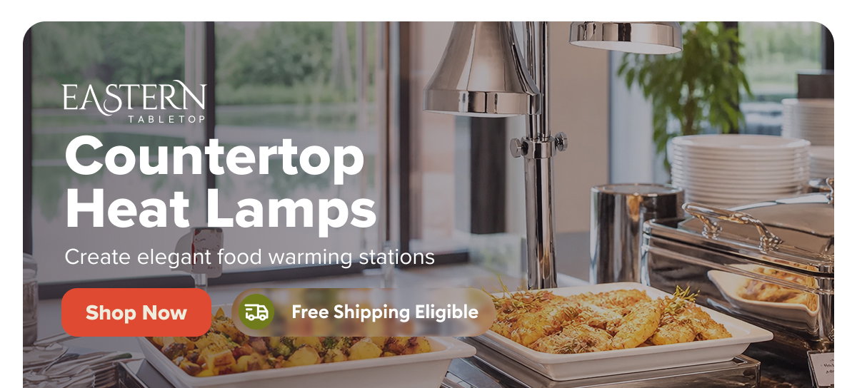 Eastern Tabletop Countertop Heat Lamps