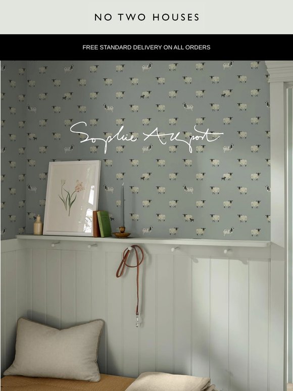 Introducing Sophie Allport’s New Wallpaper Collection